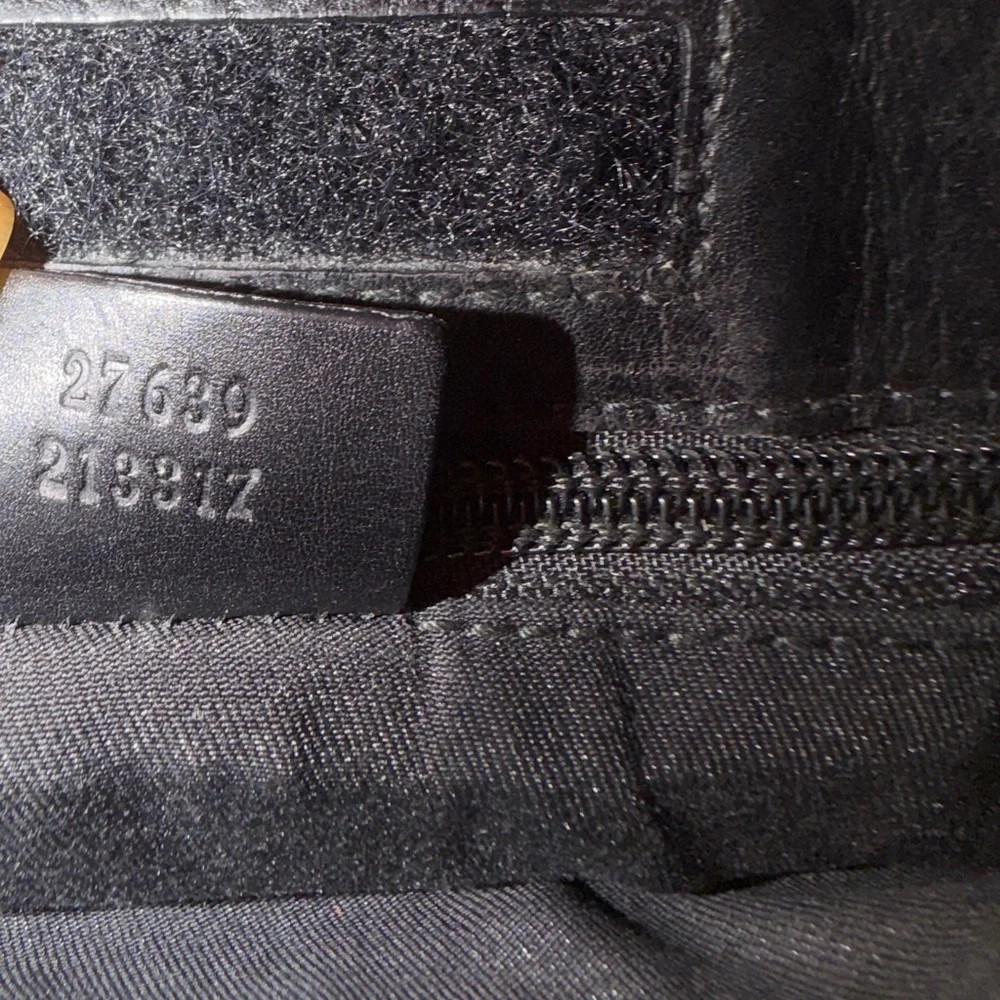 Gucci Black Leather Men's Crossbody Bag